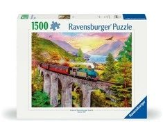 Ravensburger Dėlionė 1500 vnt. - Traukinys