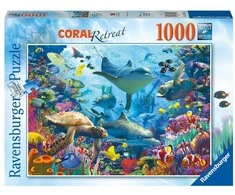 Dėlionė „Ravensburger“ – galvosūkis – „Coral Reef Retreat“ 1000p (12001172)