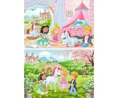Ravensburger Dėlionė 2x12 vnt. - Magiška draugystė