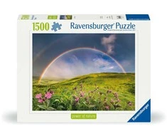 Ravensburger Dėlionė 1500 vnt. - Vaivorykštė virš pievos