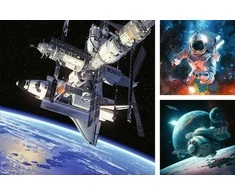 Ravensburger Dėlionė 3x49 vnt. - Kosmosas