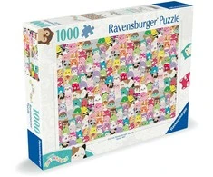 Dėlionė „Ravensburger“ – galvosūkis „Squishmallows“, 1000p (12000746)