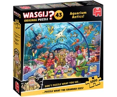 Dėlionė Wasgij – Originalus 43: Aquarium Antics (1000 vnt.)