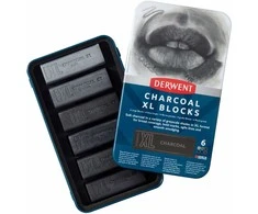 Derwent – „Xl anglies kaladėlės, 6 vnt. skardinėje“ (601069)