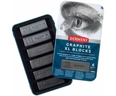 Derwent - Graphite Xl Blocks Tin Of 6 (601059)