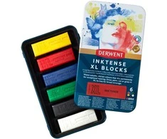 Derwent - Inktense Xl Blocks Tin Of 6 (601052)