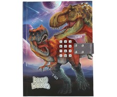 KNYGA Dino World – dienoraštis su kodu ir garsu – ()