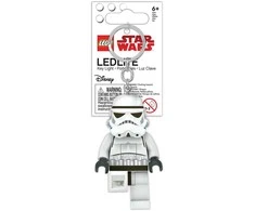 „Disney LEGO“ – raktų pakabukas su LED šviesa „Žvaigždžių karai“ – „Stormtrooper“ (4005036-LGL-KE12H) LGL-KE12H