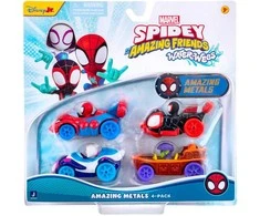 Disney Spidey - Amazing Metals Car 4 Pack (SNF0378)