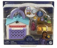 Teka „Disney Wish“ – „Mini Doll Playset“ – „Dahlia's Rosas Marketplace“ (HRH74)