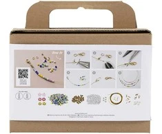 Diy Kit „Pasidaryk pats“ mišinys – mini papuošalai – karoliai (977617)
