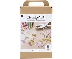 Diy Kit „Pasidaryk pats“ rinkinys „Pasidaryk pats“ – susitraukiantis plastikas – papuošalai (977542)