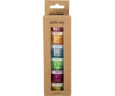 Creative Toys „Pasidaryk pats“ rinkinys – Glitter Clay 6 vnt. (78746)