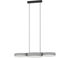 Pakabinamas šviestuvas EGLO – Barbano-Z ilgo stalo pakabukas pilkas L84.5 – RGB + TW – Zigbee, Bluetooth