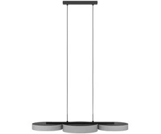 Pakabinamas šviestuvas EGLO – Barbano-Z ilgo stalo pakabukas pilkas L84.5 – RGB + TW – Zigbee, Bluetooth