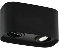 Lamp EGLO - lubinis šviestuvas Caminales-Z juodas 12,5x24 - RGB + TW - Zigbee, Bluetooth