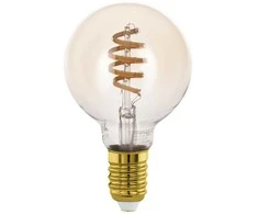 EGLO - E27 G80 spiralė, gintarinė - TW - Zigbee, Bluetooth