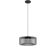 Pakabinamas šviestuvas EGLO – Ginestrone-Z pakabukas juodas Ø45 – RGB + TW – Zigbee, Bluetooth