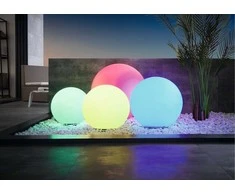 Lauko šviestuvas EGLO – Monterolo-Z lauko gaublinis šviestuvas, baltas Ø60 – RGB + TW – Zigbee, Bluetooth