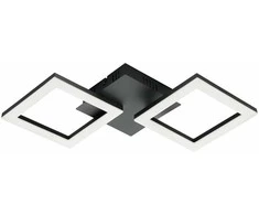 EGLO - Paranday-Z lubinis šviestuvas su kvadratais juodas 47x22,5 - TW - Zigbee, Bluetooth