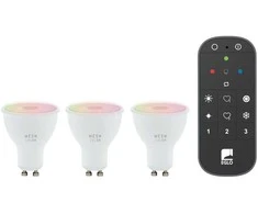 EGLO - 3x GU10 rinkinys, nuotolinio valdymo pultas - RGB + TW - Zigbee, Bluetooth