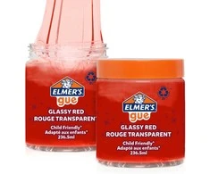 Elmer's Paruoštas SLIME užsukamame raudoname inde 236 ml - 2162069