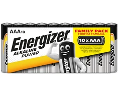 Energizer - AAA tipo maitinimo elementų dėklas, 10 vnt. pakuotė