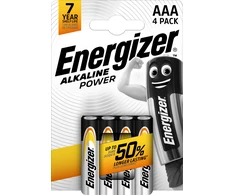Energizer - Maitinimo elementai AAA/LR03 (4 vnt. pakuotė)