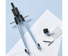 Skriestuvas Faber-Castell Grip, melsvos spalvos