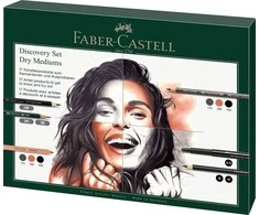 Faber-Castell - Discovery set dry art materials - 17 pcs (112925)