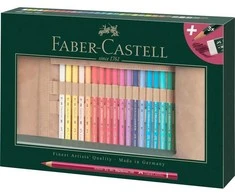 Faber-Castell - Polychromos Color pieštukas 30 ct rašiklis. ritinys (110030)