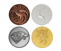 Fanatik „Game of Thrones“ riboto leidimo Sigil Medallion kolekcija