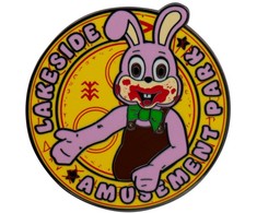 Fanatik Silent Hill Robbie the Rabbit riboto leidimo emalio ženkliukas