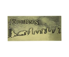 Fanatik „Žiedų valdovo“ ribotas leidimas „Fellowship“ plaketė