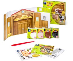 Staedtler FIMO – vaikų formų ir žaidimų rinkinys – ūkis (8034 01 LZ)