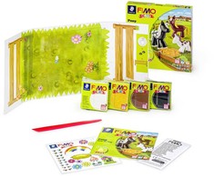 Staedtler FIMO – vaikų formų ir žaidimų rinkinys – ponis (8034 08 LZ)
