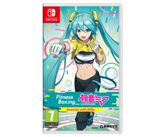 Aksys Fitneso bokso žygdarbis. HATSUNE MIKU - Nintendo jungiklis