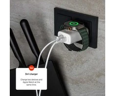 Fixed Pataisyta – „MagFlip USB-C“ įkroviklis 33 W „Apple Watch“ / USB-C / USB-A