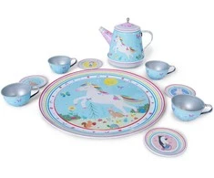 FLOSS &amp; ROCK - 11pc Rainbow Fairy Musical Tea Set - (47P5962)