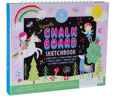 FLOSS &amp; ROCK – Rainbow Fairy Chalkboard eskizų knygelė – (47P5965)