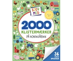 Forlaget Tukan Fun with 2000 Stickers: On the Farm