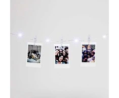 Skeneris Fuji - Instax mini link 2 w. LED šviesos grandinėlė – molio baltumo