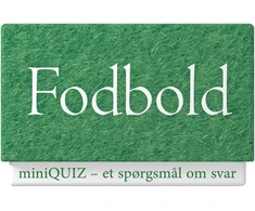 Game Inventors miniQUIZ - Fodbold