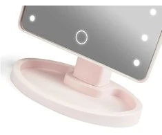 Gillian Jones - Holivudo veidrodis su Touch, LED lempute ir USB-C - Rosa