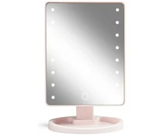 Gillian Jones - Holivudo veidrodis su Touch, LED lempute ir USB-C - Rosa