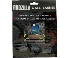 Banner Godzila siena reklaminis skydelis