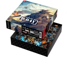 Dėlionė Good Loot Geras grobis – žaidimų galvosūkis: „World of Tanks D-Day“ – 1000