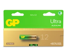 GP Battery GP - itin šarminės baterijos, AA dydžio, 15AU/LR6, 1,5 V, 12 vnt. pakuotė