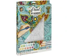Icom Grafix - Tapyti pagal skaičių žirafos drobė + 12 dažų - (K-150071)