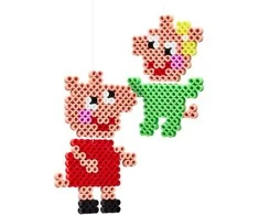 Hamapeppa Pig Hama - Maxi karoliukai Peppa Pig ir mažoji sesutė (388755)